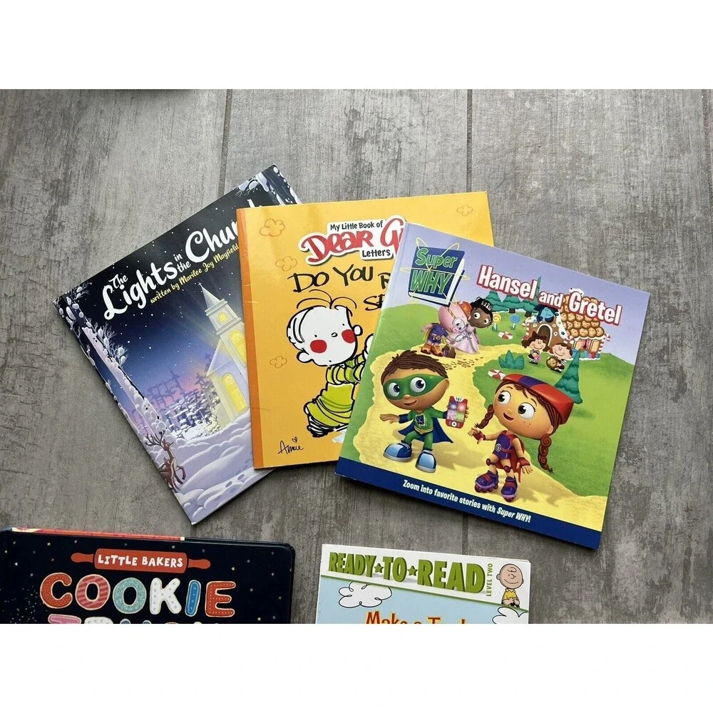Set Lot of 8 Books Kids Kindergarten Pre School Learning To Read Storytime Easy